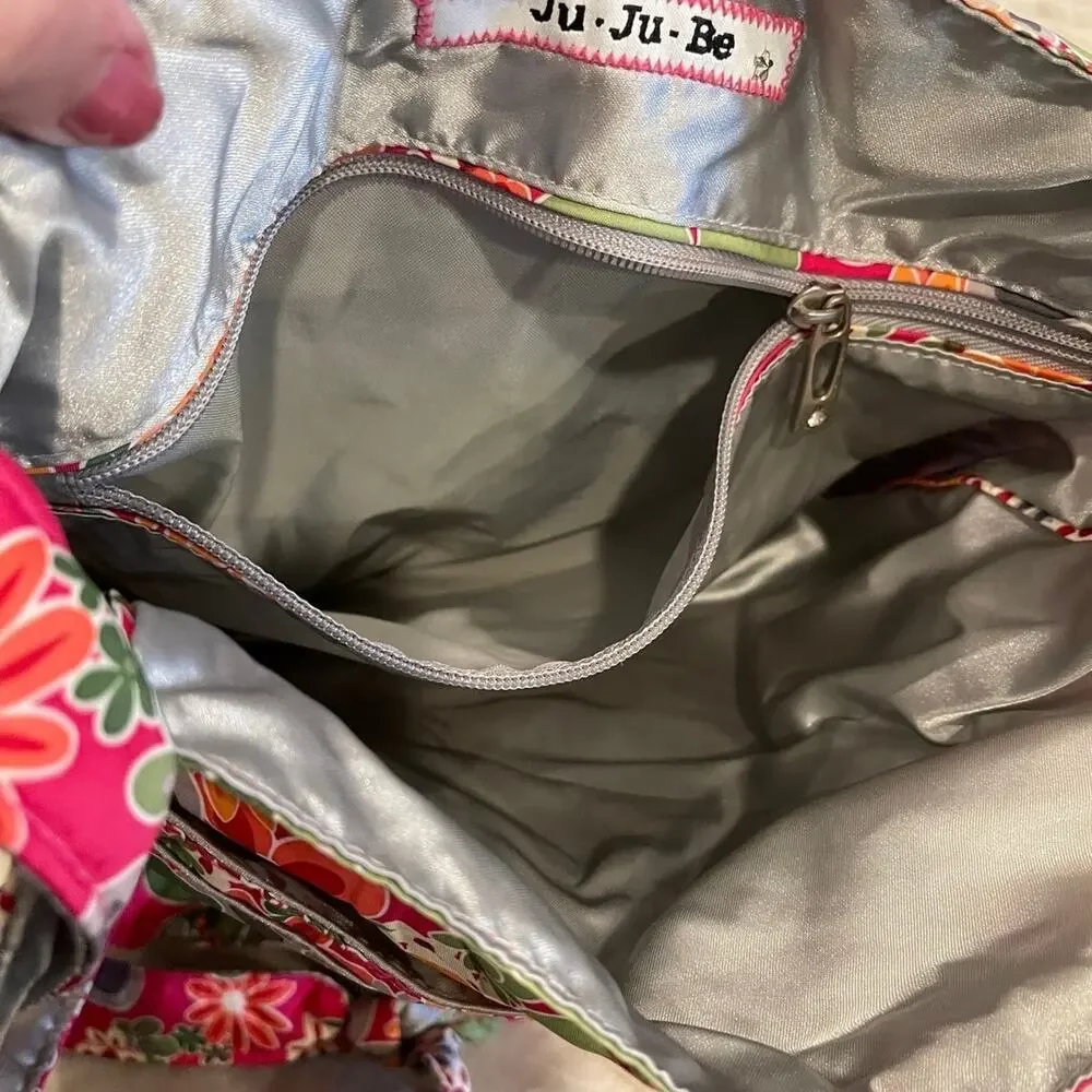 Ju-Ju-Be  perky perennials Crossbody Purse Diaper Bag